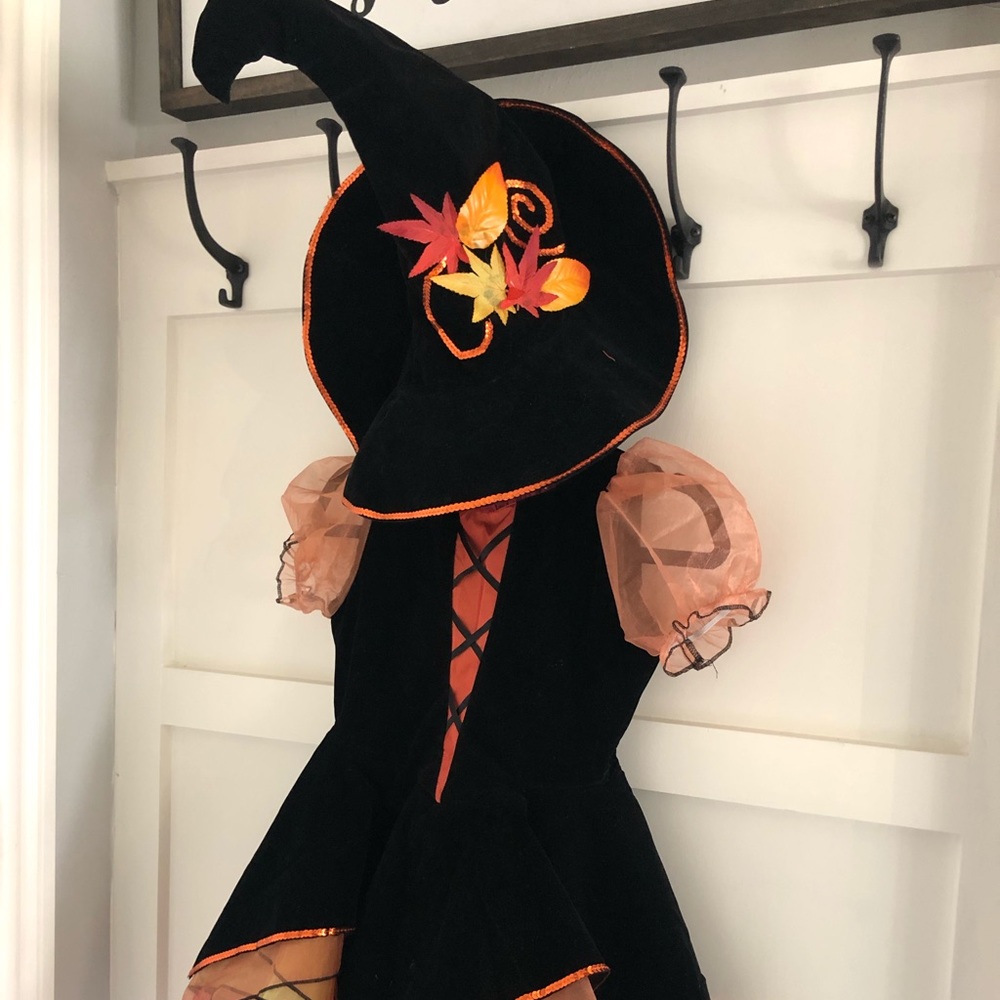 Girls (10) “autumn witch” costume